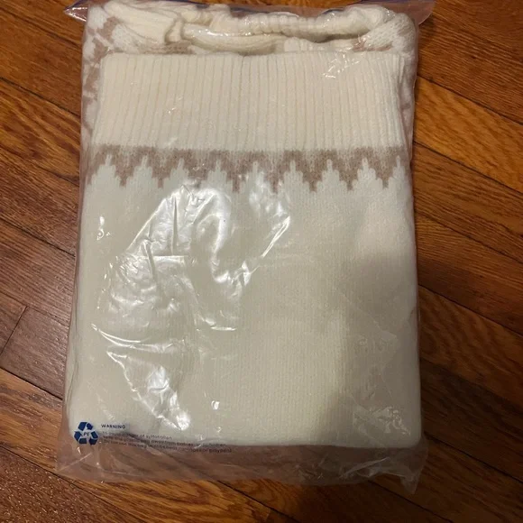 Cream and Tan unisex Sweater Aelfric Eden - Picture 6 of 6